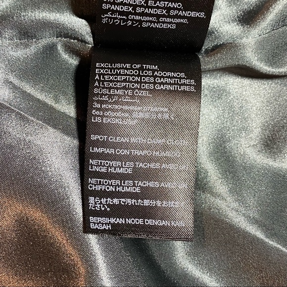 Bebe Sequined Silver Dress Size 6 - Picture 9 of 9